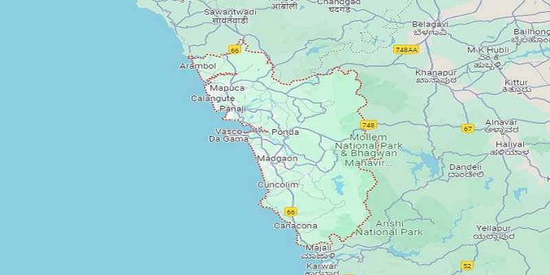 Devika Plots Goa Location Map